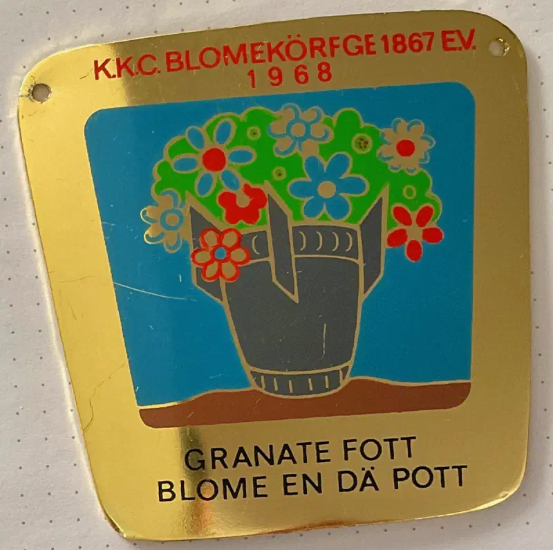 Granate fott, Blome en dä pott, Bild 1