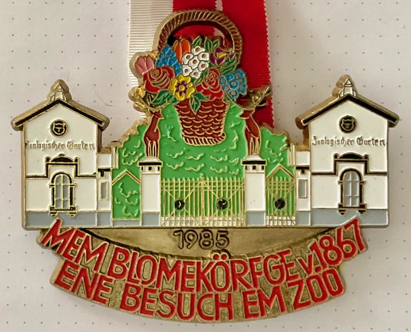 Mem Blomekörfge v. 1867 ene Besuch em Zoo, Bild 1